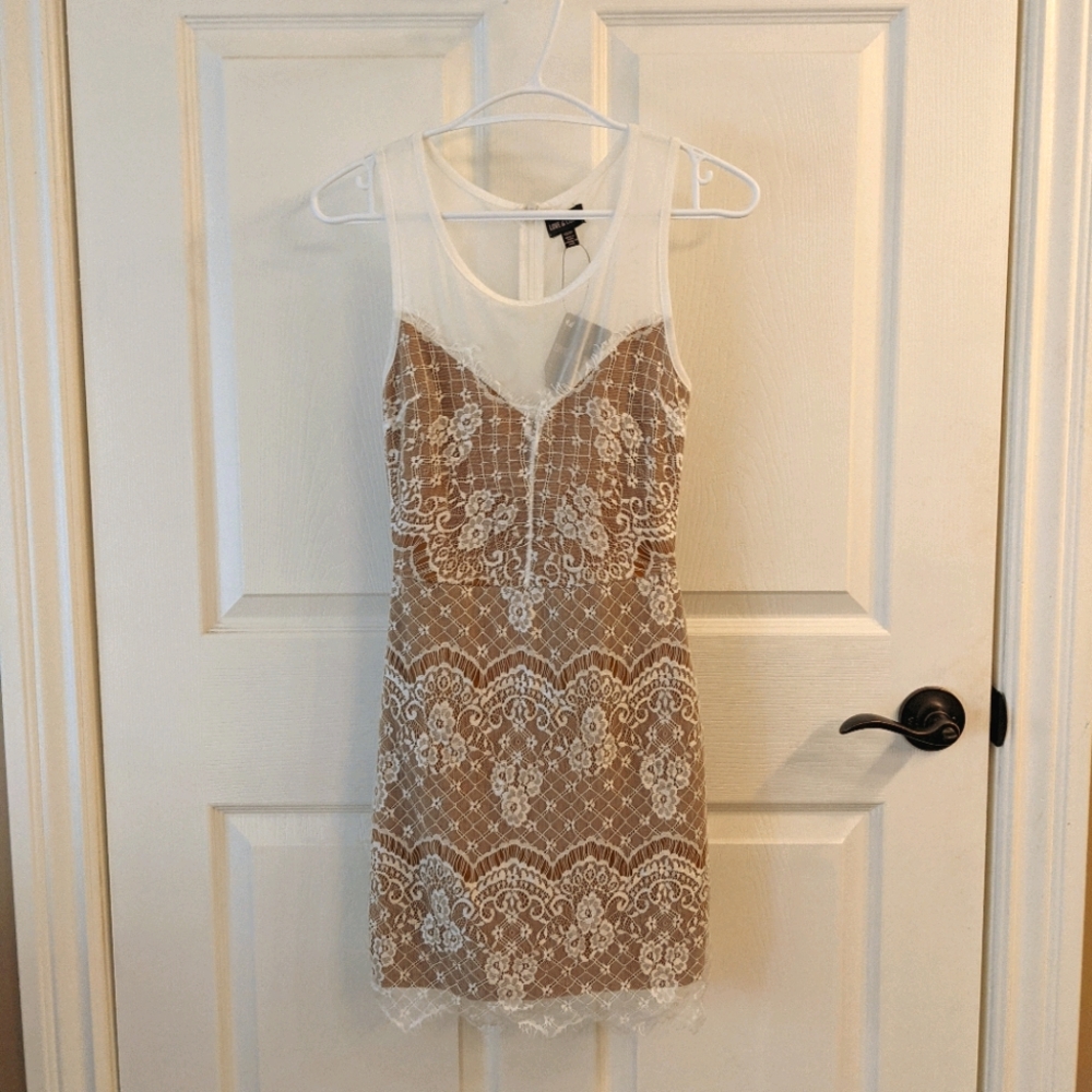 Lacy White Dress